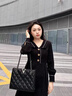 Chiecu Kscbn輕奢包包女包斜挎包女士單肩腋下托特包情人節(jié)生日禮物 子夜黑【送老婆送女友送媽媽】 【精美禮盒裝】 曬單實(shí)拍圖