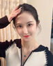 DESIGN CIRCLES周大生*DC愛(ài)心項(xiàng)鏈女S925銀七夕情人節(jié)生日禮物送女朋友高級(jí)感 海洋之心項(xiàng)鏈+品牌禮盒 曬單實(shí)拍圖