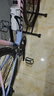西騎者（WestBiking）自行車(chē)腳踏山地公路車(chē)腳蹬子三培林軸承碳纖維鋁合金腳踏板 銀色【碳纖維軸套】 曬單實(shí)拍圖