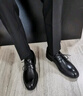 富貴鳥(niǎo)6.5CM內(nèi)增高皮鞋男士商務(wù)休閑鞋真皮正裝鞋結(jié)婚新郎鞋職業(yè)西裝鞋 黑色（內(nèi)增高） 40 曬單實(shí)拍圖