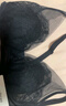 ubras蕾絲洛可法式性感兔耳杯大胸內(nèi)衣女顯瘦小胸文胸罩內(nèi)衣套裝 月巖色-文胸 L 80B/80C 曬單實拍圖