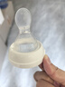 歐貝妮（oberni)奶瓶硅膠奶嘴 適合貝親寬口徑奶瓶配件仿真母乳新生兒 勺子頭 （初生用） 1個裝 曬單實拍圖