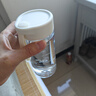 京東京造 水杯 運動大容量學生兒童杯子茶水分離【Tritan】茶杯白550ml 曬單實拍圖