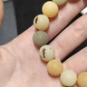 芯奢原生態(tài)陰皮白玉菩提根手串女士原籽手鏈男打磨菩提子文玩佛珠禮物 子歸手串12mm 曬單實(shí)拍圖