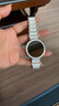 watchbond適用華為手表gt5pro陶瓷表帶gt5丨watch5女款41mm流線型gt4五珠陶瓷智能gt5pro女士18mm白陶瓷腕帶 真陶瓷【gt5pro同款三珠流線】玫瑰金白-玫金扣 GT5 曬單實拍圖