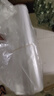 簡(jiǎn)愛(ài)生活塑料袋加厚白色背心袋購物袋食品打包袋超市手提袋30*48cm100只 曬單實(shí)拍圖