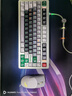 TickType機械鍵盤(pán)EVO75三模2.4G藍牙HiFi客制化鋁坨坨鍵盤(pán) 陽(yáng)極淡綠 淺淺橙FR4（脆軸） 曬單實(shí)拍圖