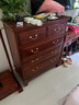 虎大師紅木家具非洲花梨（學(xué)名：刺猬紫檀）五斗柜斗廚儲物柜臥室雜物柜新中式素面簡(jiǎn)約櫥柜收納柜 五斗柜 曬單實(shí)拍圖