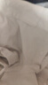 名創(chuàng  )優(yōu)品白襯衫男長(cháng)袖襯衣男士涼感冰絲UPF50+防曬衣服外套夏季Z 杏色 M 曬單實(shí)拍圖