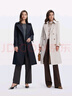 Scofield女裝英倫經(jīng)典雙排扣通勤風(fēng)衣可調節腰帶2025春季新品 淺米色 S 160 曬單實(shí)拍圖