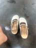 逸蘭朵軟底瑪麗珍單鞋女款2026年夏季新款法式復古平底晚風(fēng)百搭小皮鞋子 米白色 36 (230mm) 曬單實(shí)拍圖