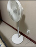 米家小米電風(fēng)扇落地扇家用  直流變頻自然風(fēng)大廣角輕音節(jié)能電扇1X升級版 充電寶供電  曬單實拍圖