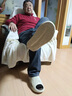 歐品臣拖鞋男夏季外穿防臭踩屎感浴室一字拖室內運動(dòng)健身防滑透氣沙灘鞋 卡其 40-41 適合39-40腳穿 曬單實(shí)拍圖