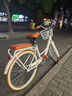 飛鴿（FLYING PIGEON）自行車成人通勤車自行車學(xué)生單車成人自行車通勤自行車女士自行車 標(biāo)配奶油米|單速|(zhì)輻條輪+禮包 24寸適合150-170cm 曬單實(shí)拍圖