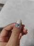蒂芙星鉆18K金鉑金PT950培育鉆石河南人工人造鉆石方圍鑲大氣時尚百搭婚戒 鉑金PT950 DEF VS NGTC國檢 50分 曬單實拍圖