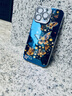 品盟（PISMEXOK）適用于蘋果iphone16/15promax手機(jī)殼感復(fù)古星光白藍(lán)漸變蝴蝶鏡頭閃粉支架保護(hù)套新款女后殼 星光蝴蝶-鏡頭支架 iPhone 16 pro 曬單實拍圖