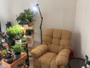 聚遠方落地式全光譜植物補光燈生長燈仿太陽光模擬燈陽臺室內(nèi)花卉日照燈 35W【黑色款+延長線】 曬單實拍圖