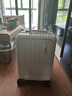 美旅新秀麗旗下行李箱拉桿登機箱多功能收納飛機輪旅行箱機長(cháng)箱\79B 【新色上新】珍珠白 20英寸 曬單實(shí)拍圖
