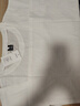 胖東來(lái) DL夏季棉麻男士中國風(fēng)純色亞麻寬松大碼短袖t恤日系半袖潮牌體恤衫 白色 XL 曬單實(shí)拍圖