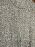 無印良品（MUJI）女式雕版印染抽褶輕便長(zhǎng)裙長(zhǎng)半身裙夏季款裙子純棉女裝25年 灰色圖案 L (165/70A) 曬單實(shí)拍圖