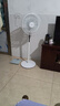 格力（GREE）【花精靈風(fēng)扇】直流變頻電風(fēng)扇落地扇家用風(fēng)隨溫變臺地兩用一級能效遙控電扇低噪 FDZ-35X69Bg5 曬單實(shí)拍圖