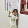 Eve Stone SPECIAL GIRL LIKE YOU旋轉(zhuǎn)發(fā)光魔法棒仙女棒兒童玩具女孩生日禮物3-6歲女童愛莎艾公主 大號水晶聲光旋轉(zhuǎn)魔法棒-USB充電版 小女生6-10歲2025火的玩具 曬單實拍圖