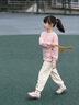 巴拉巴拉兒童長褲男童女童加厚加絨褲子2025秋冬親子百搭束腳休閑褲子潮流 奶白 130 曬單實拍圖