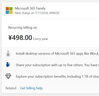 微軟Microsoft365家庭版/個人版正版office2024永久激活碼終身版 Microsoft365家庭版【1年訂閱】 曬單實拍圖