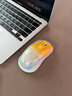 奔維斯高顏值無(wú)線(xiàn)2.4G藍牙鼠標女生男生辦公靜音鼠標三模輕量化持久續航Mac華為Matebook筆記本電腦鼠標 檸檬黃【2.4G+藍牙三模版】 曬單實(shí)拍圖