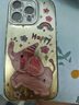 杜梵納 羽紗Happy小飛象適用蘋果16手機(jī)殼新款iPhone16閃粉帶鏡頭膜16promax防摔15硅膠保護(hù)套14高級(jí)感13 閃鉆鏡頭-[小飛象羽毛銀]  iPhone 16 Pro 曬單實(shí)拍圖