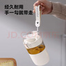 西多米玻璃杯水杯女士茶水分離杯大容量便攜高顏值學(xué)生辦公耐高溫泡茶杯 曬單實(shí)拍圖