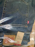 Levi's李維斯男士502經(jīng)典錐形美式復古時尚簡約休閑通勤牛仔長褲 水洗藍 34 (32) 曬單實拍圖