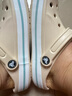 crocs卡駱馳貝雅卡駱班洞洞鞋|205089 冬日白/彩色-1LI 39(240mm) 曬單實拍圖