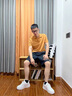 回力網(wǎng)面小白鞋男鞋2025夏季新款透氣休閑鞋飛行員一號厚底板鞋子 白深藍(lán)(皮面)【升級款】 39 曬單實拍圖