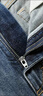杰克·瓊斯（JACK&JONES）復古水洗貓須長(cháng)褲男士百搭潮流時(shí)尚酷帥寬松牛仔褲男裝 曬單實(shí)拍圖