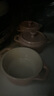 琺寶（staub） 陶瓷小碗蒸蛋碗布丁碗甜品碗寶寶輔食碗燉盅燉湯盅飯碗帶蓋10cm 蜜桃粉 曬單實(shí)拍圖