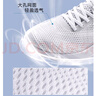 李寧跑步鞋男鞋新款網(wǎng)面透氣跑鞋減震輕便運(yùn)動(dòng)鞋 標(biāo)準(zhǔn)白（網(wǎng)面） 推薦 43 曬單實(shí)拍圖