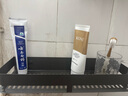 一衛（yweel）衛生間置物架免打孔太空鋁浴室淋浴房廁所洗手間洗漱用品收納架子 40cm 槍灰-單層【可拆卸水洗】 曬單實(shí)拍圖