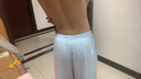 三槍童裝新款涼感莫代爾防螨抑菌男童女童吸濕排汗中袖中褲圓領(lǐng)家居服 中袖中褲青綠 150 曬單實拍圖