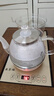 益茶福全自動上水電熱水壺底部上水嵌入式茶臺功夫茶燒水壺飲水燒水一體機(jī)抽水玻璃煮茶壺保溫泡茶壺 SQ-008金色玻璃套裝 1L 曬單實(shí)拍圖