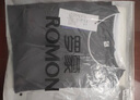 羅蒙（ROMON）長(zhǎng)袖T恤男士春季打底衫男休閑百搭圓領(lǐng)上衣服男裝 灰色 XL  曬單實(shí)拍圖