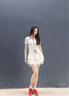 CAMILA KSENIA阿甘鞋女士2025新款夏季時(shí)尚百搭厚底德訓(xùn)鞋紅色系休閑運(yùn)動(dòng)鞋子 紅色 36 曬單實(shí)拍圖