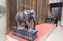舒佩石雕青石石頭大象一對吸水象鎮宅庭院家用門(mén)口招財象吸水石象擺件 長(cháng)20高20寬9厘米一對 曬單實(shí)拍圖