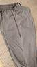 名創(chuàng)優(yōu)品（MINISO）褲子夏季男美式潮流休閑風(fēng)長褲卡其色速干防曬空調(diào)褲 卡其 XL 曬單實拍圖