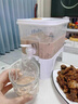 京厽冰箱冷水壺帶龍頭密封涼冰鎮(zhèn)飲料桶食品家用耐高溫檸檬果茶容器 品質雙濾網(wǎng)+可拆卸底座+防 3.5L 曬單實拍圖