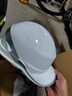 代爾塔(Deltaplus) ABS材質(zhì)帶熒光條反光條 工地工程絕緣安全帽電工防撞耐高溫102018 白色 曬單實(shí)拍圖