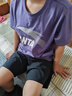 安踏夏季套裝男士2025新款青少年男裝帥氣學(xué)生潮流套裝穿搭一整套 -8晶石紫【套裝】 M/170 適合100-120斤 曬單實(shí)拍圖