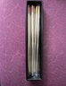 雙槍 316L不銹鋼筷子家用 防滑公筷?？甓嗌宀式Y(jié)分筷餐具套裝5雙裝 曬單實拍圖