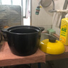幾物森林陶瓷砂鍋煲湯鍋5L耐高溫沙鍋燃?xì)庠罴矣渺易绣侌B(yǎng)生燉湯鍋瓦煲瓦罐 曬單實(shí)拍圖