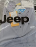 吉普（JEEP）冰絲短袖T恤男士polo衫2025夏季新款薄款速干上衣男裝 丈青 3XL 曬單實(shí)拍圖
